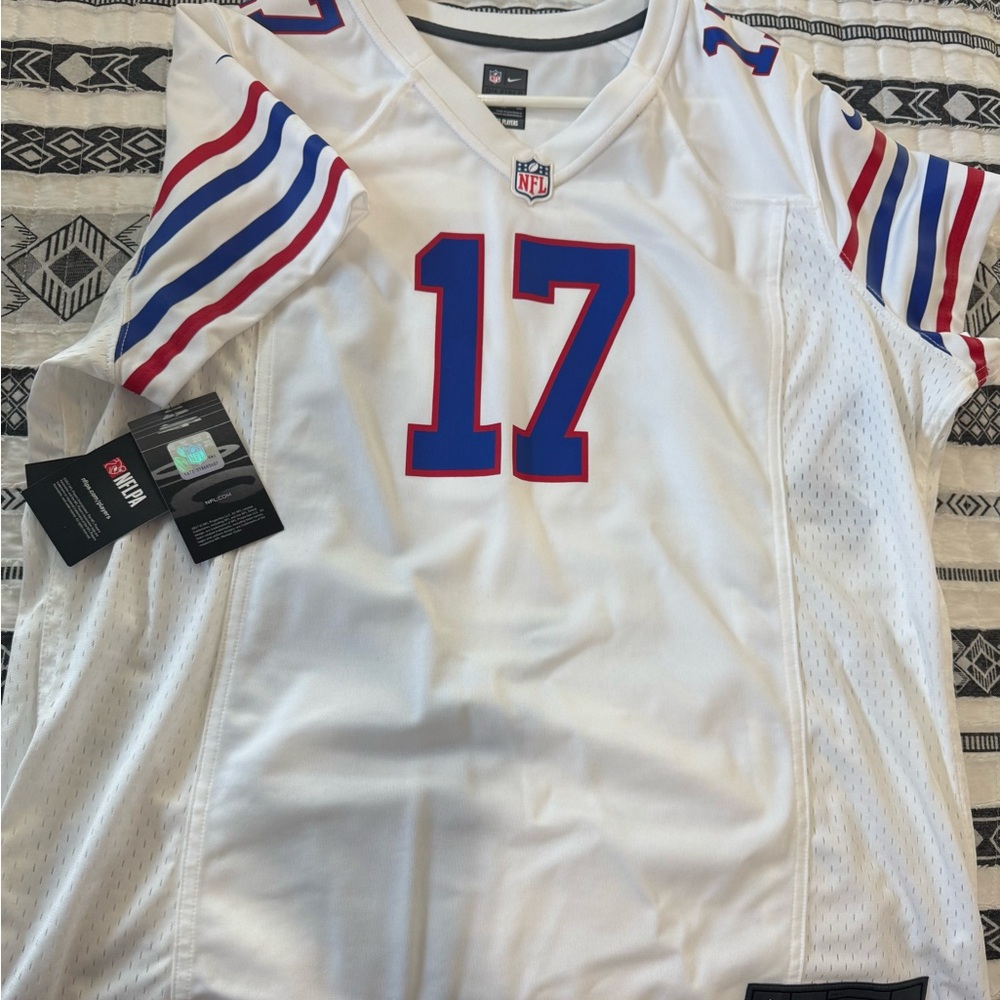 White Buffalo Bills Jersey